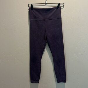 Athleta 7/8 Leggings Size Small‎ Purple High Rise Workout Yoga Pants